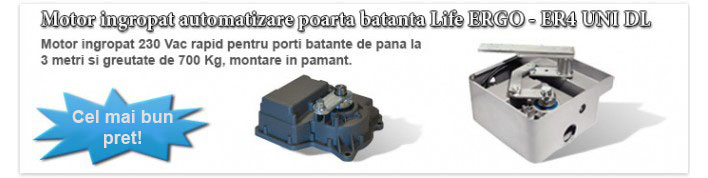 Motor ingropat automatizare poarta batanta Life ERGO